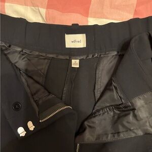 Arizia Dashwood pleated black trousers, NWT